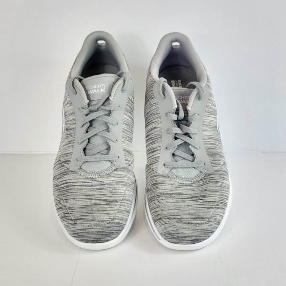 SKECHERS Go Walk 5-True Sneaker grey Sz 10 - Picture 2 of 9